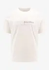 Brunello Cucinelli Crew-neck Cotton Jersey T-shirt With Print In White