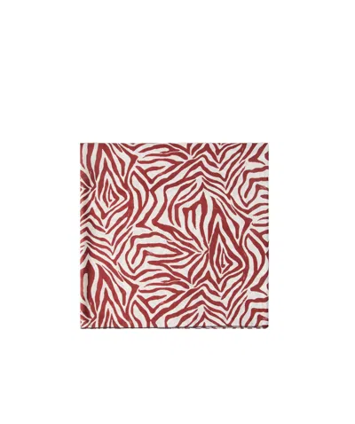 Brunello Cucinelli Ethnic Style Printed Sarong In Red