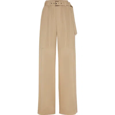 Brunello Cucinelli Explorer Track Trousers In Beige