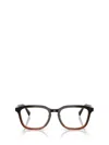Brunello Cucinelli 53mm Rectangle Optical Glasses In Black