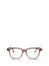 Brunello Cucinelli Bc3013 Acetate Pillow Blue Blocking Glasses In Brown