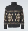 BRUNELLO CUCINELLI FAIR ISLE CASHMERE SWEATER