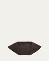 Brunello Cucinelli Cotton-raffia Marina Clutch Bag In Brown