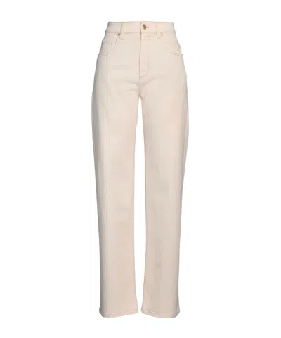 Brunello Cucinelli Fashionable Loose-fit Jeans In White