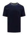 Brunello Cucinelli T-shirt In Black