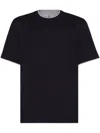 Brunello Cucinelli T-shirt In Blue