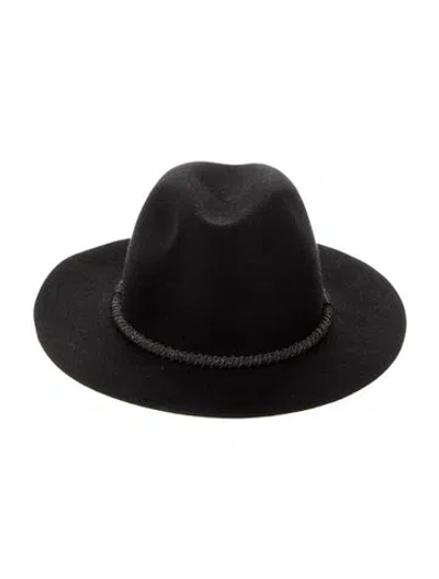 Pre-owned Brunello Cucinelli Fedora Hat W/tags In Black