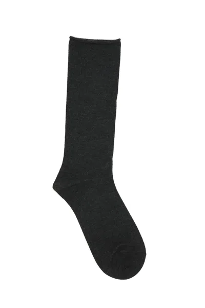 Brunello Cucinelli Socks  Woman Color Grey In Black