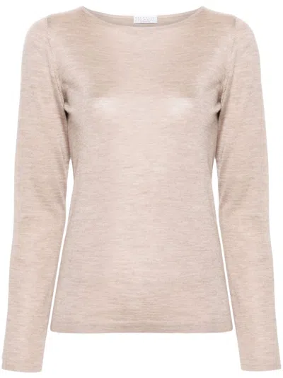 Brunello Cucinelli Fine-knit Sweater In C9609
