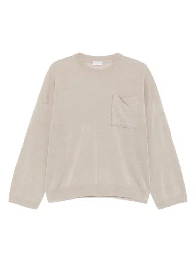 BRUNELLO CUCINELLI FINE-KNIT T-SHIRT