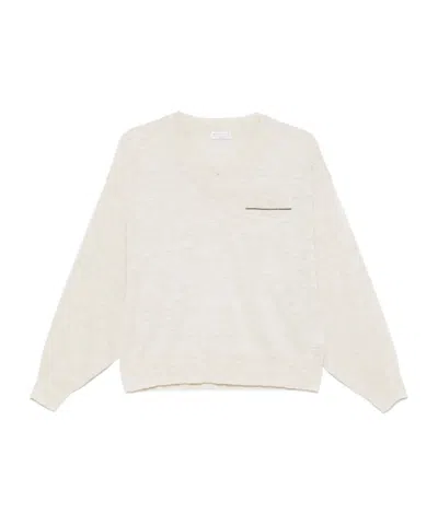 BRUNELLO CUCINELLI FINE-KNIT T-SHIRT