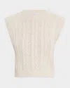 Brunello Cucinelli Fitted Diamante Cotton Tank