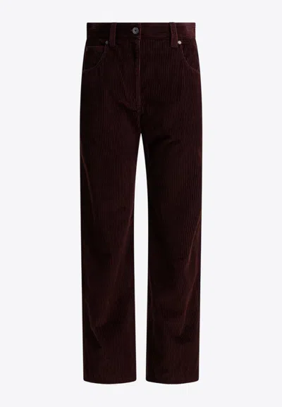 BRUNELLO CUCINELLI FIVE-POCKET CORDUROY PANTS