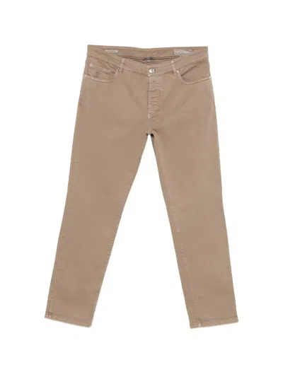 Brunello Cucinelli Five-pocket-jeans In Brown
