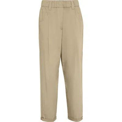 Brunello Cucinelli Five-pocket Track Trousers In Khaki