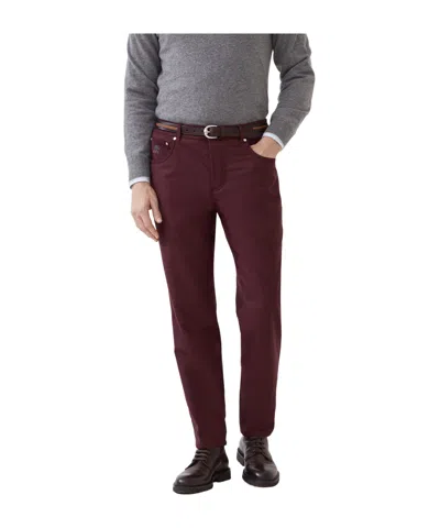 BRUNELLO CUCINELLI FIVE-POCKET VIRGIN WOOL FLANNEL TROUSERS