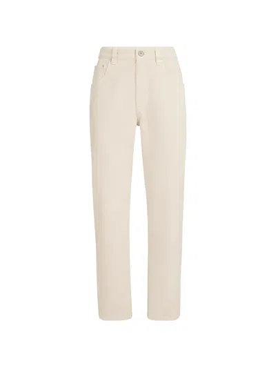 Brunello Cucinelli Five-pocket Straight Jeans In Multi