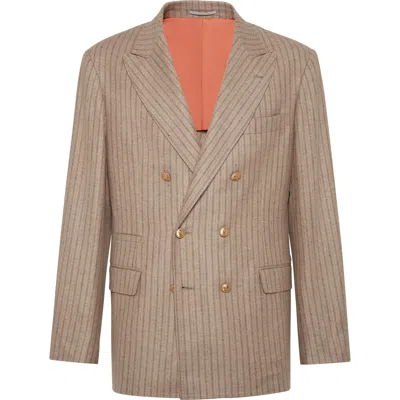 BRUNELLO CUCINELLI BRUNELLO CUCINELLI FLANNEL BLAZER