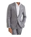Brunello Cucinelli Flannel Blazer In Gray