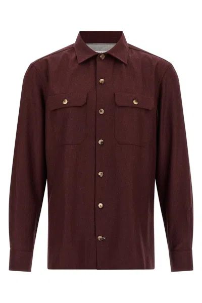 BRUNELLO CUCINELLI FLANNEL OVERSHIRT