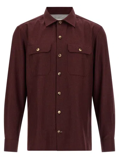 BRUNELLO CUCINELLI FLANNEL OVERSHIRT