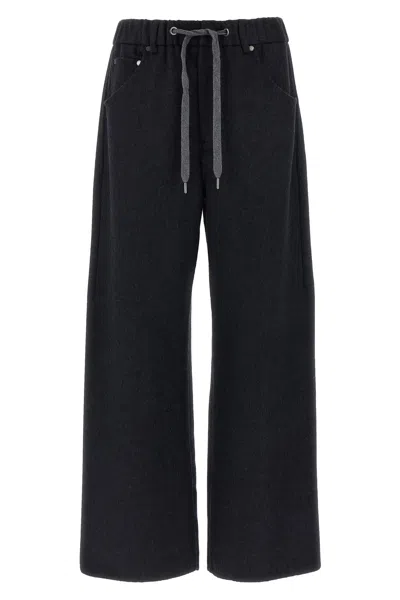 BRUNELLO CUCINELLI FLANNEL PANTS