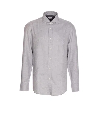 BRUNELLO CUCINELLI FLANNEL SHIRT