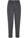 BRUNELLO CUCINELLI FLANNEL TROUSERS