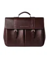Brunello Cucinelli Aktentasche Mit Doppelter Schnalle In Brown
