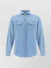 BRUNELLO CUCINELLI FLAP POCKET COTTON SHIRT