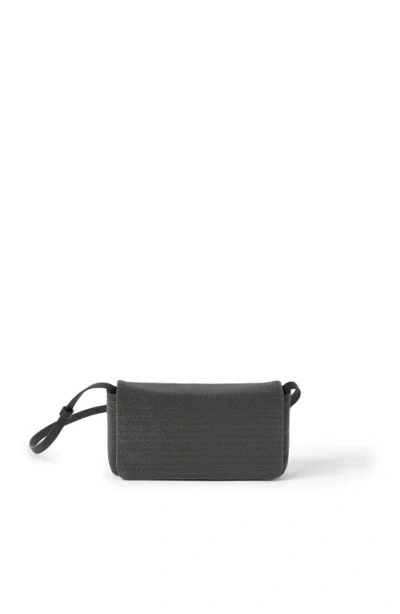 Brunello Cucinelli Flap Precious Bag In Light Grey