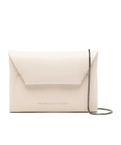 BRUNELLO CUCINELLI ENVELOPE CHAIN-STRAP MINI BAG