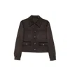 Brunello Cucinelli Flap-pocket Jacket In Black