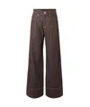 Brunello Cucinelli Flared Jeans In Black