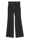 Brunello Cucinelli Flared Jeans In Blue