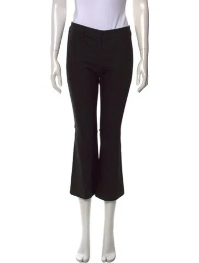 Pre-owned Brunello Cucinelli Flared Pants In Black