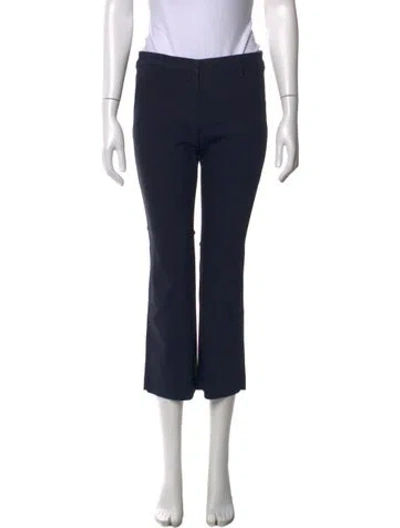 Pre-owned Brunello Cucinelli Flared Pants In Blue