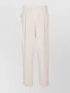 Brunello Cucinelli Flared Trousers Ribbed Elasticized Waist