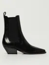 Brunello Cucinelli Leather Chelsea Heeled Boots 50 In Black