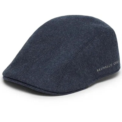 BRUNELLO CUCINELLI BRUNELLO CUCINELLI FLAT CAP