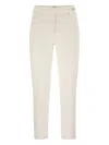 Brunello Cucinelli Flat-front Trousers In Neutral
