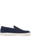 Brunello Cucinelli Round Toe Slip-on Loafers