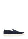 Brunello Cucinelli Round Toe Slip-on Loafers