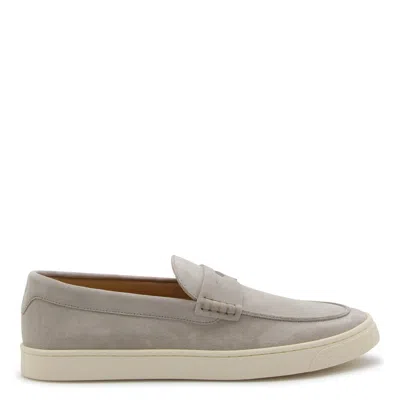 Brunello Cucinelli Flat Shoes In Gray