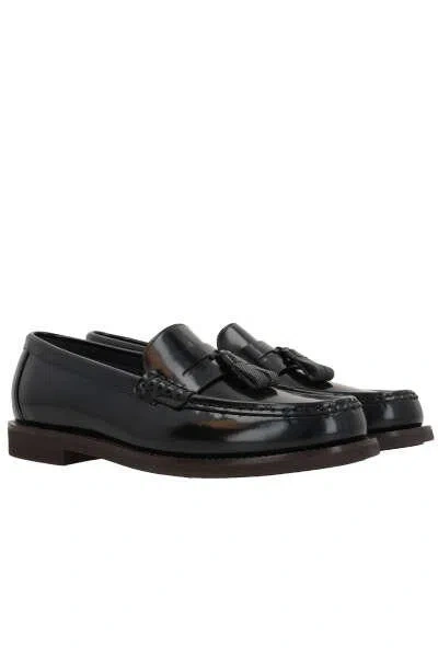 Brunello Cucinelli Flat Shoes In Black