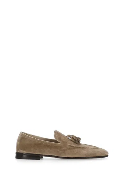 Brunello Cucinelli Flat Shoes In Brown