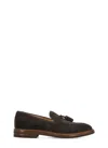 Brunello Cucinelli Tassel-detail Suede Loafers In Brown