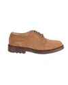 BRUNELLO CUCINELLI BRUNELLO CUCINELLI FLAT SHOES LEATHER BROWN