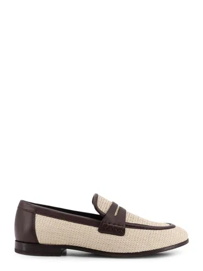 Brunello Cucinelli Flat Shoes In Neutral