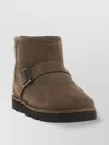 Brunello Cucinelli Flat Sole Suede Ankle Boots
